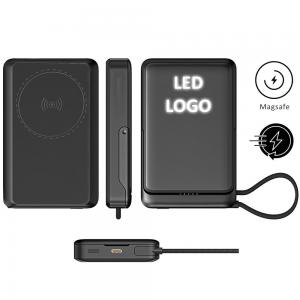 Powerbank 10000 mAh ( Işıklı Magsafe & 22.5w Hızlı Şarj  )